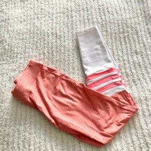 Bombshell Sportswear leggings peach sz m